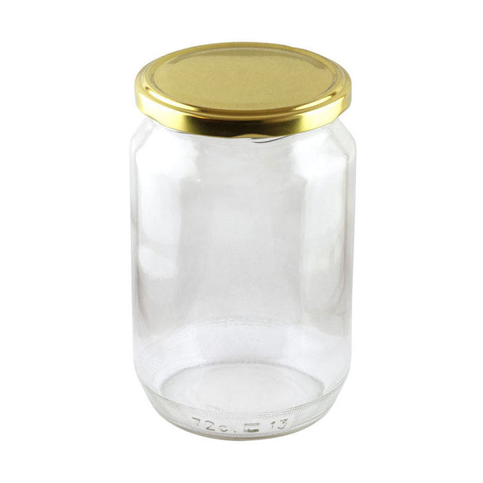 JAR WITH CAP 0.720 L STACK 6 PCS PREMIUM USPEH CAP - Буркани и продукти за консервиране<<<Домашни