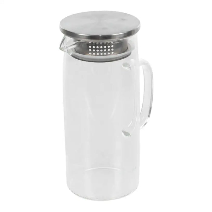 JAR WITH METAL LID AND STRAINER 1 L Z1387 ZOKURA - Кани гарафи и бутилки<<<Домашни потреби<<<Кухня<<<Praktiker