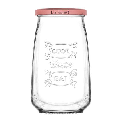 JAR WITH METAL SCREW CAP 1LT. HORECANO - Буркани и продукти за консервиране<<<Домашни потреби<<<Кухня<<<Praktiker