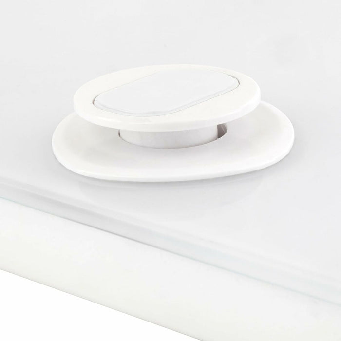 Digital Bathroom Scales JATA HBAS1907 White Tempered Glass 150 kg 180 kg