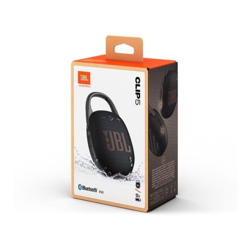 JBL CLIP 5 Bluetooth Wireless Speaker Black EU - Speakers<<<JBL