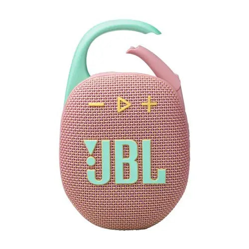 JBL CLIP 5 PINK Ultra-portable and waterproof Speaker - Audio<<<Основна<<<DunaXML&&&Speakers<<<JBL