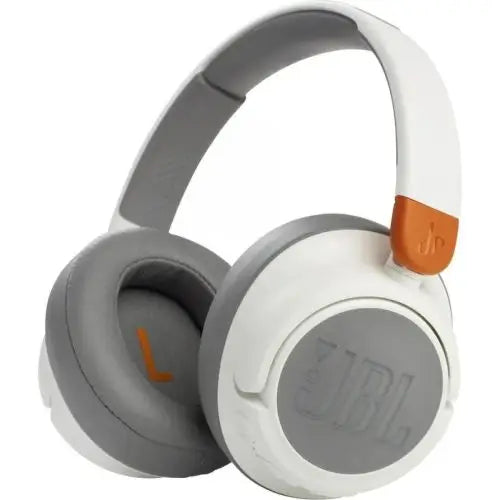 JBL JR460NC Bluetooth Wireless On-Ear Headphones for Kids with Noise Cancellation White/ Brown EU