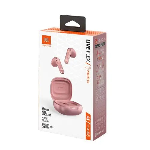 JBL Live Flex TWS Bluetooth Wireless In-Ear Earbuds Rose EU - Audio<<<Основна<<<DunaXML