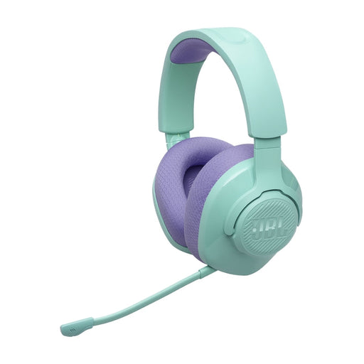 JBL QUANTUM 360 CYN Wireless over-ear gaming headset with surround sound and detachable mic - Headsets<<<JBL