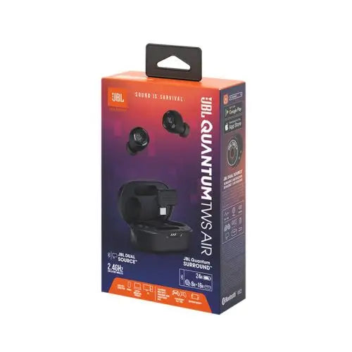 JBL Quantum Air TWS Bluetooth Wireless In-Ear Gaming Earbuds Black EU - Audio<<<Основна<<<DunaXML