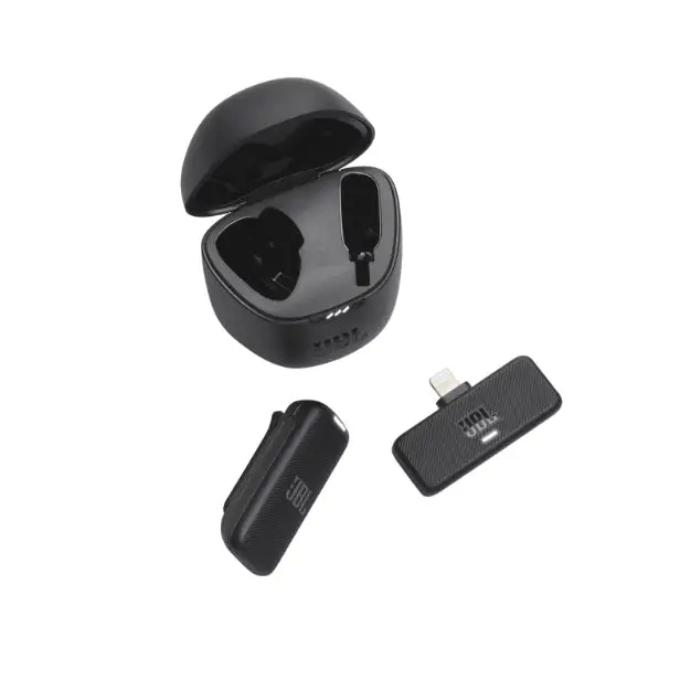 JBL QUANTUM Stream Wireless Lightning - Wearable wireless streaming microphone for lighting connection