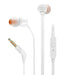 JBL T110 Wired In-Ear Headphones Mini Jack 3.5mm - White - Headphones and speakers<<<HurtelXML&&&Слушалки