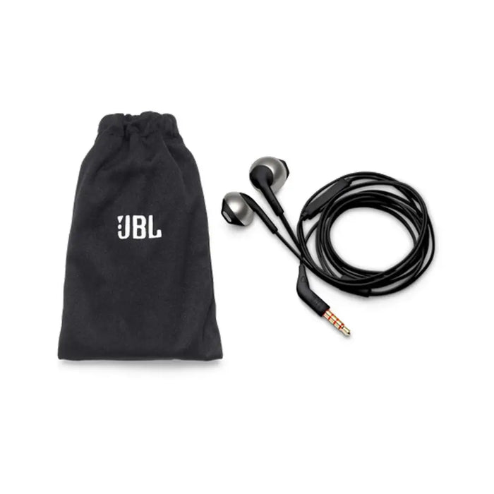 JBL T205 Wired In-Ear Headphones Mini Jack 3.5mm - Black - Headphones