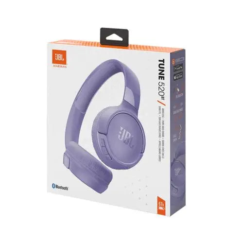 JBL Tune 520BT Bluetooth Wireless On-Ear Headphones Purple EU - Audio<<<Основна<<<DunaXML&&&Headsets<<<JBL