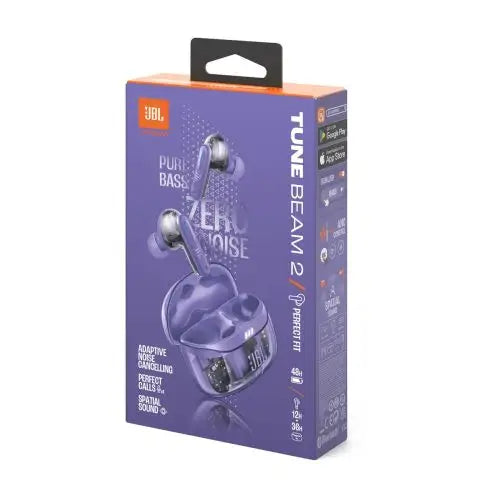 JBL Tune Beam 2 Ghost Edition TWS Bluetooth Wireless In-Ear Earbuds Ghost Purple EU - Audio<<<Основна<<<DunaXML