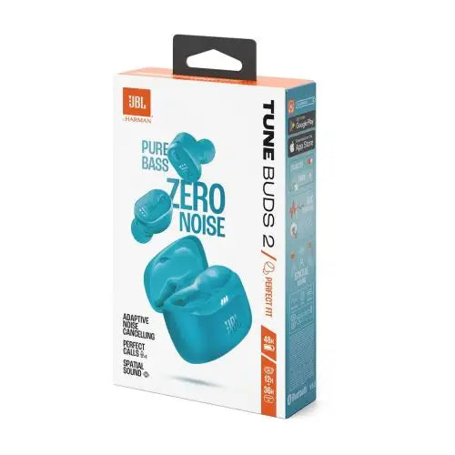JBL Tune Buds 2 TWS Bluetooth Wireless In-Ear Earbuds Teal EU - Audio<<<Основна<<<DunaXML&&&True wireless