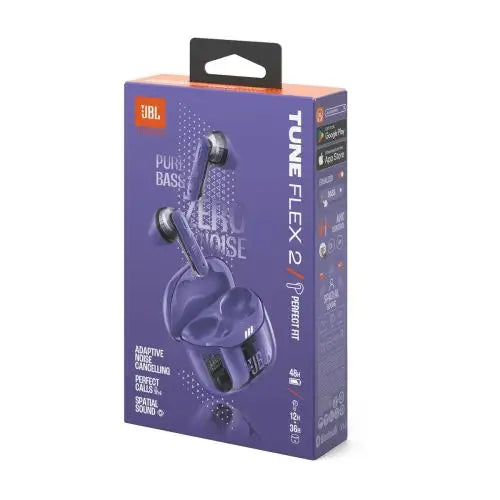 JBL Tune Flex 2 Ghost Edition TWS Bluetooth Wireless In-Ear Earphone Ghost Purple EU - Audio<<<Основна<<<DunaXML