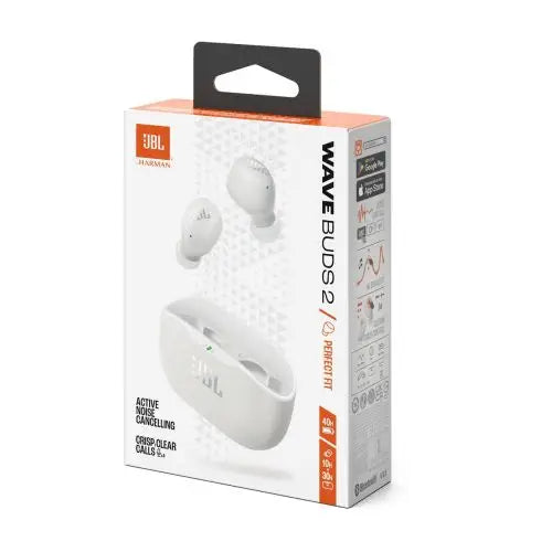 JBL Wave Buds 2 TWS Bluetooth Wireless In-Ear Earbuds White EU - Audio<<<Основна<<<DunaXML&&&True wireless