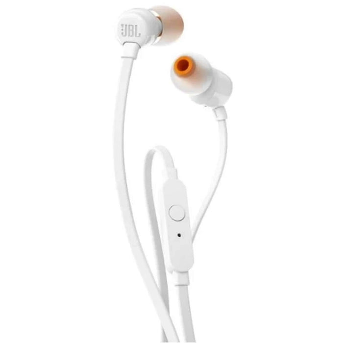 JBL T110 Wired In-Ear Headphones Mini Jack 3.5mm - White
