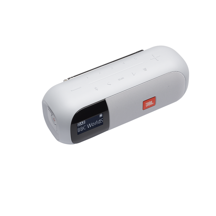 Bluetooth speaker with radio JBL Tuner 2 White