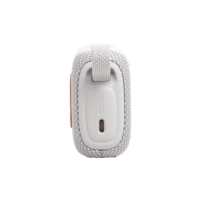 Bluetooth speaker JBL GO 5 White 4.8 W, battery up to 8 hours, USB TYPE-C charger