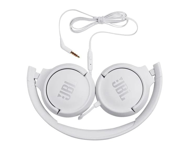 JBL Tune 500 On-Ear Headphones White EU