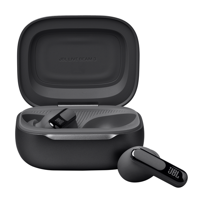 Bluetooth headphones-plugs JBL Live Beam 3 - Black