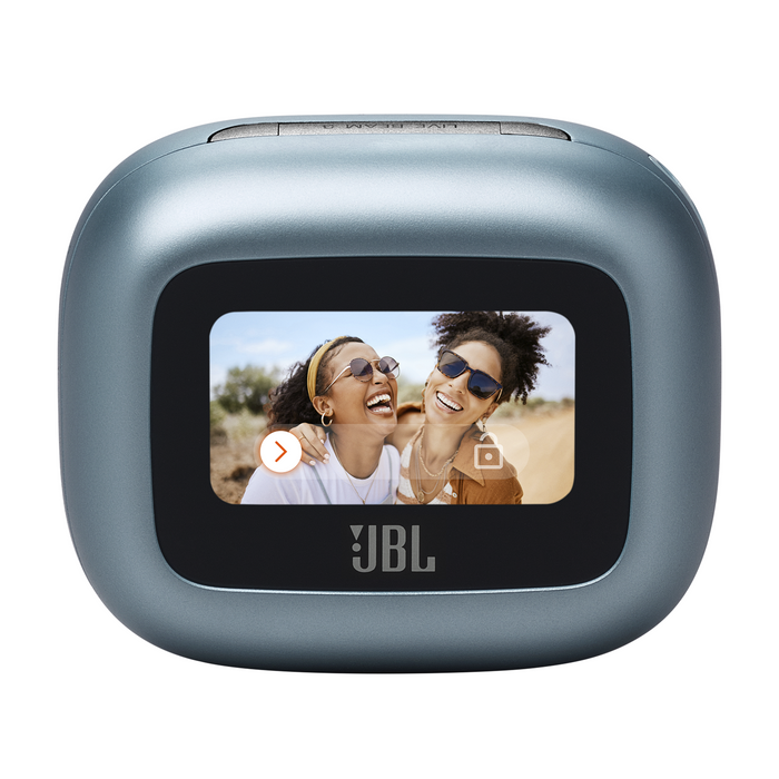 Bluetooth headphones-plugs JBL Live Beam 3 - Blue