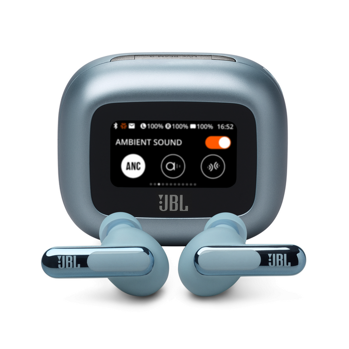 Bluetooth headphones-plugs JBL Live Beam 3 - Blue