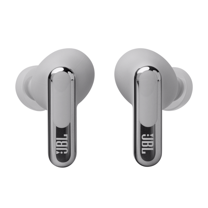 Bluetooth headphones-plugs JBL Live Beam 3 - Silver