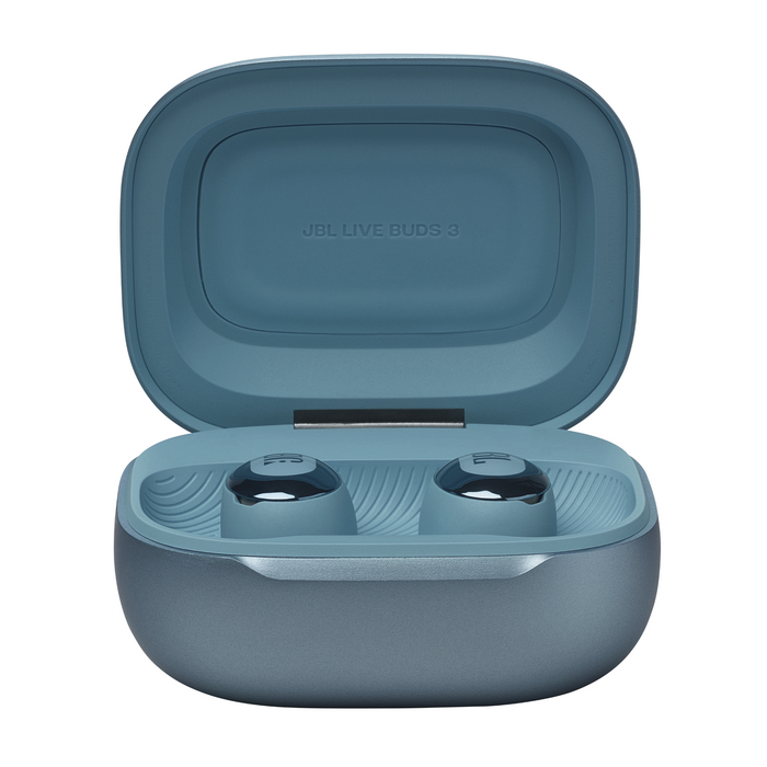 Bluetooth headphones-plugs JBL Live Buds 3 - Blue