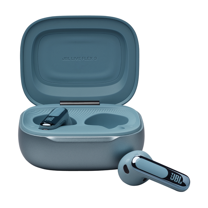 Bluetooth headphones-plugs JBL Live Flex 3 - Blue