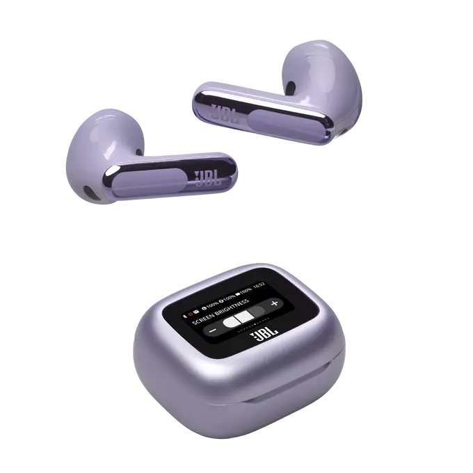 Bluetooth headphones-plugs JBL Live Flex 3 - Purple