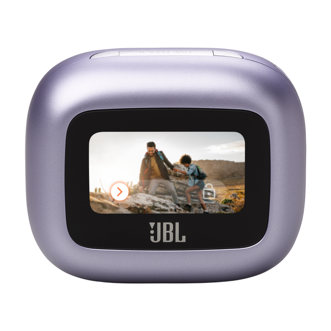 Bluetooth headphones-plugs JBL Live Flex 3 - Purple