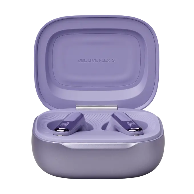 Bluetooth headphones-plugs JBL Live Flex 3 - Purple
