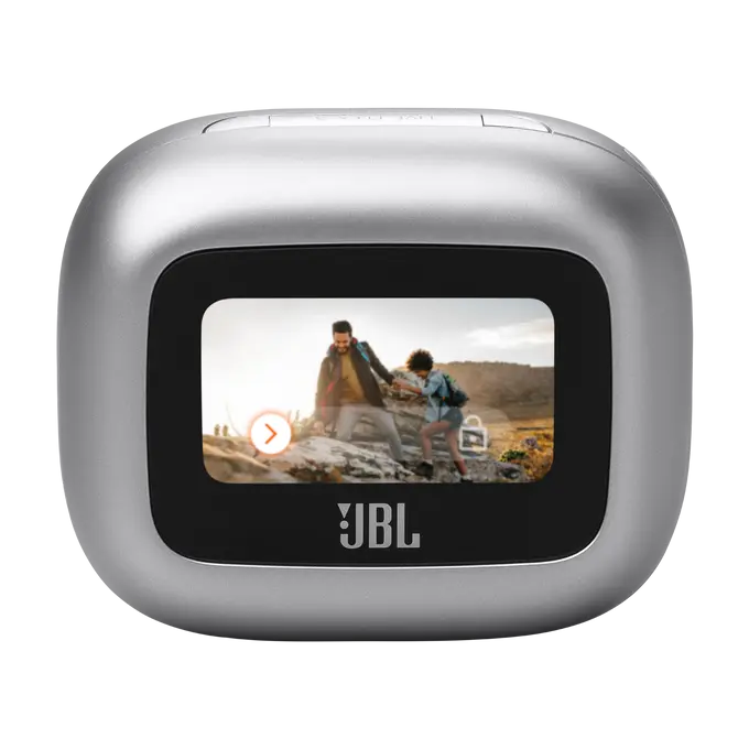 Bluetooth headphones-plugs JBL Live Flex 3 - Silver