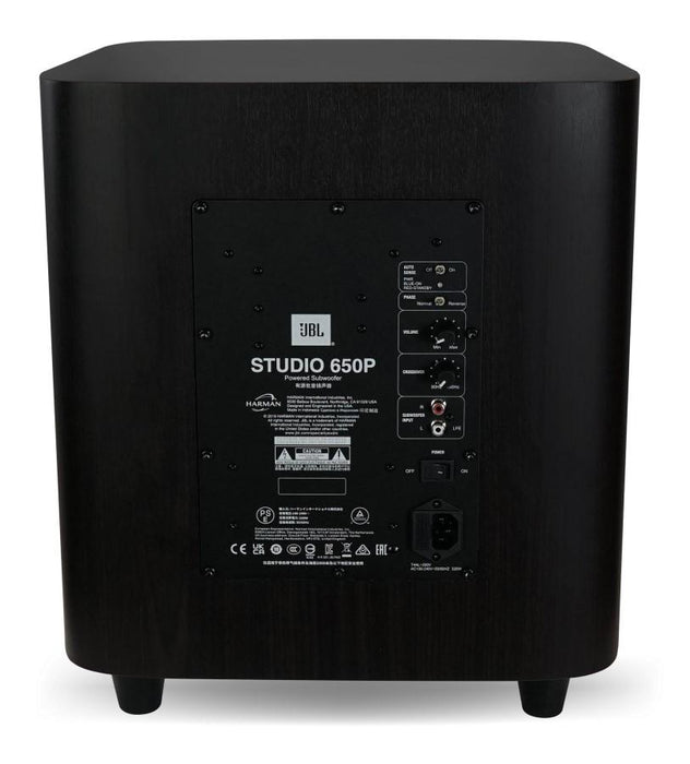 High performance subwoofer - JBL Studio 650P Home Audio Loudspeaker System