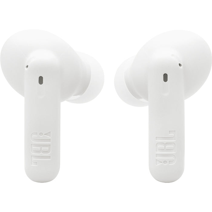 True wireless headphones JBL WAVE BEAM 2 WIRELESS CONNECTION, WHITE