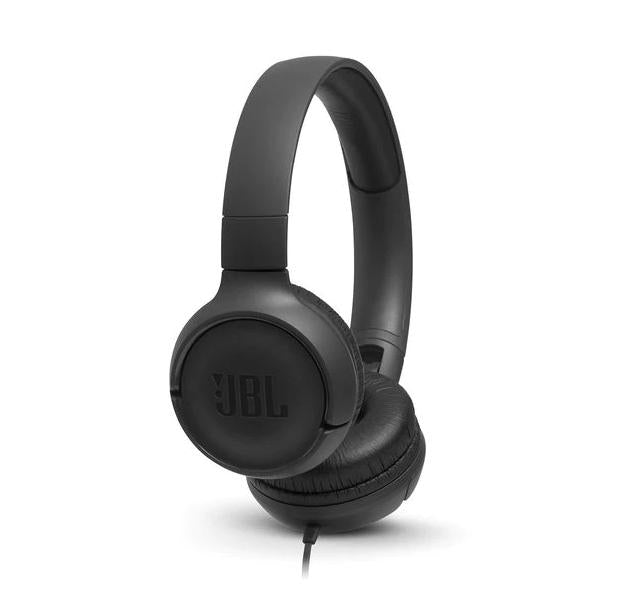 JBL T500 on-ear headphones, Black