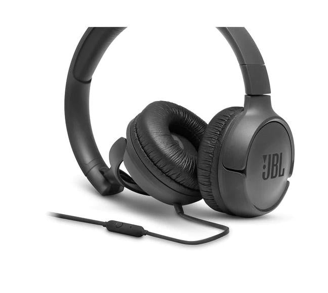 JBL T500 on-ear headphones, Black