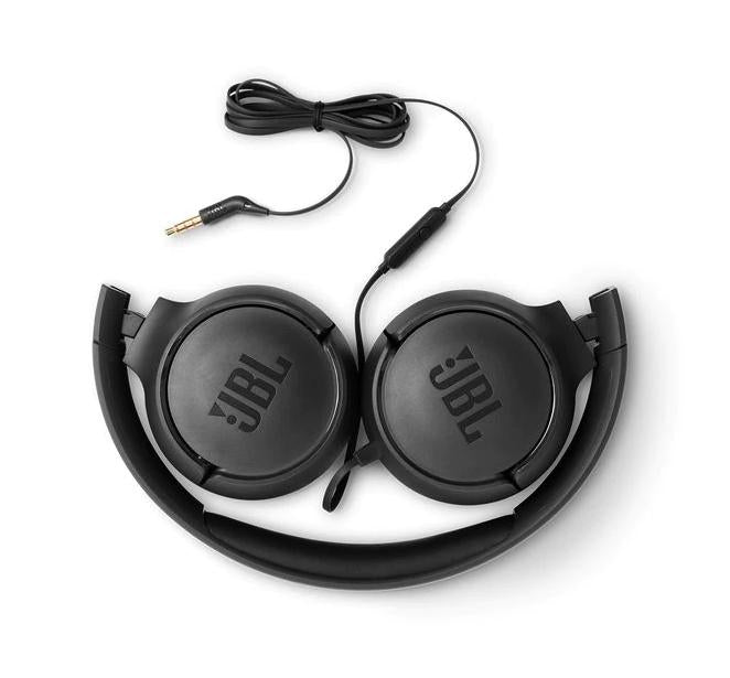 JBL T500 on-ear headphones, Black