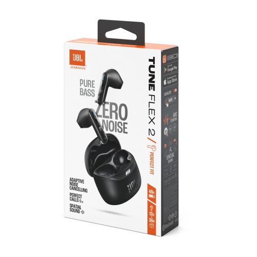JBL Tune Flex 2 TWS Bluetooth Wireless In-Ear Earbuds Black EU