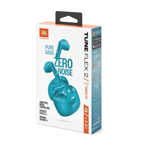 JBL Tune Flex 2 TWS Bluetooth Wireless In-Ear Earbuds Teal EU