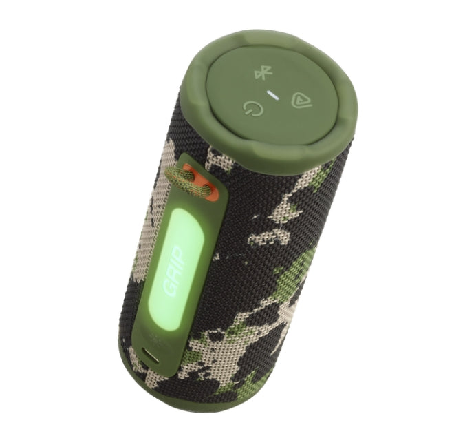 JBL GRIP SQUAD Compact Bluetooth speaker with ambient light
