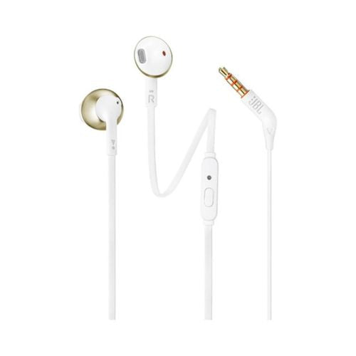 JBL Tune 205 In-Ear Wired Headphones Gold EU