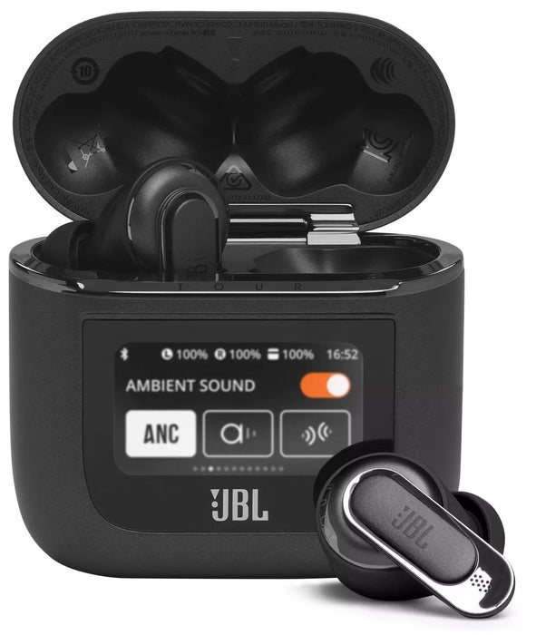 JBL Tour Pro 2 TWS Bluetooth Wireless In-Ear Earbuds Black EU