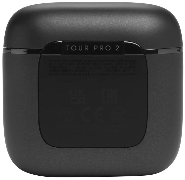 JBL Tour Pro 2 TWS Bluetooth Wireless In-Ear Earbuds Black EU
