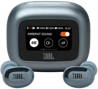 Bluetooth headphones-plugs JBL Live Buds 3 - Blue