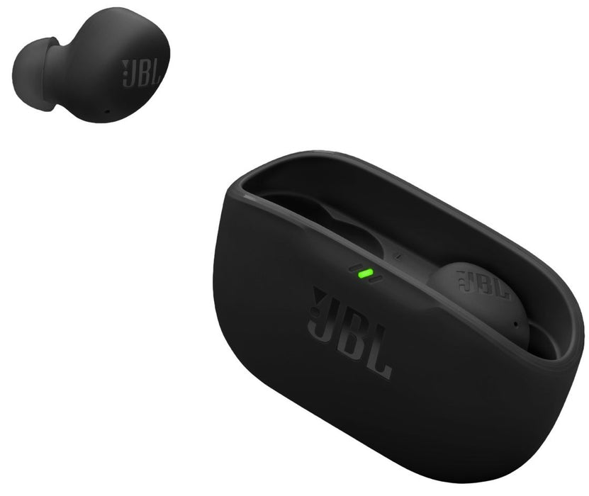 Headphones JBL Vibe Buds 2 Black, Bluetooth, IN-EAR (PLUGS)