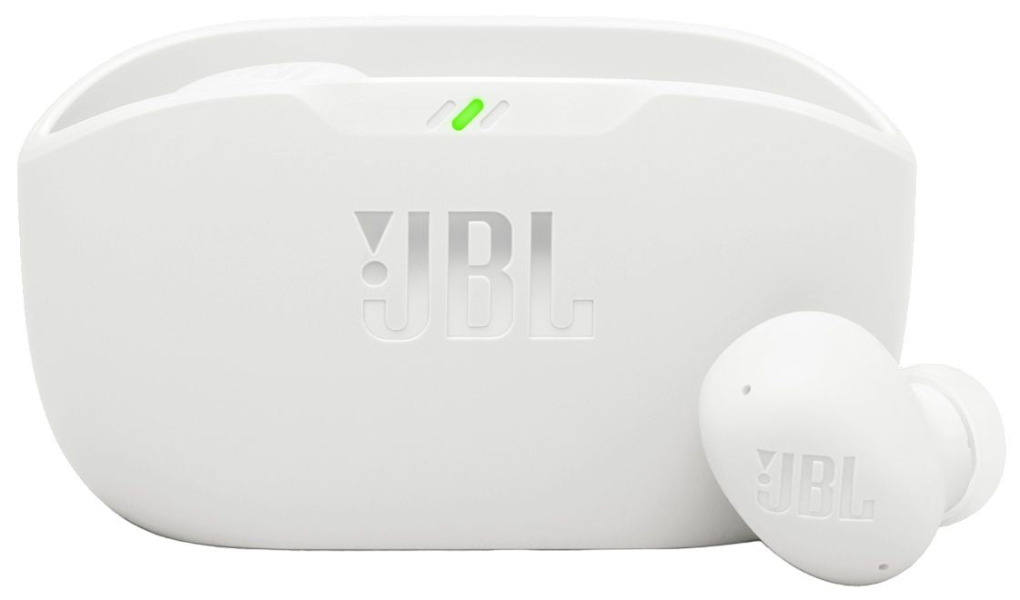 Headphones JBL Vibe Buds 2 White JBLVBUDS2WHT , Bluetooth , IN-EAR (PLUGS)