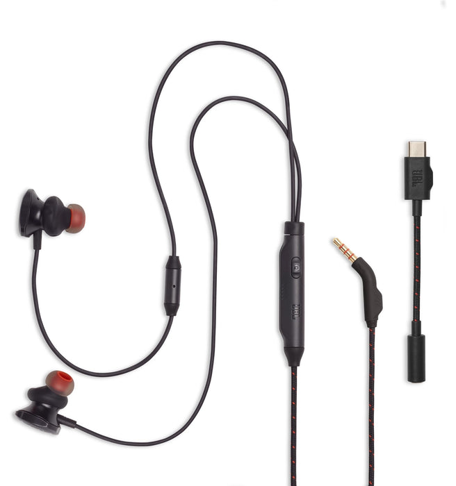 Headphones JBL Quantum 50C, In Ear, Black