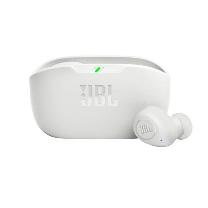Headphones JBL Vibe Buds 2 White JBLVBUDS2WHT , Bluetooth , IN-EAR (PLUGS)