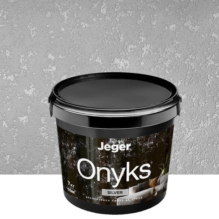 ONYKS SILVER DECORATIVE EFFECT 7 KG JEGER