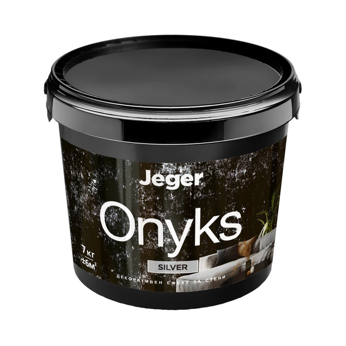 ONYKS SILVER DECORATIVE EFFECT 7 KG JEGER